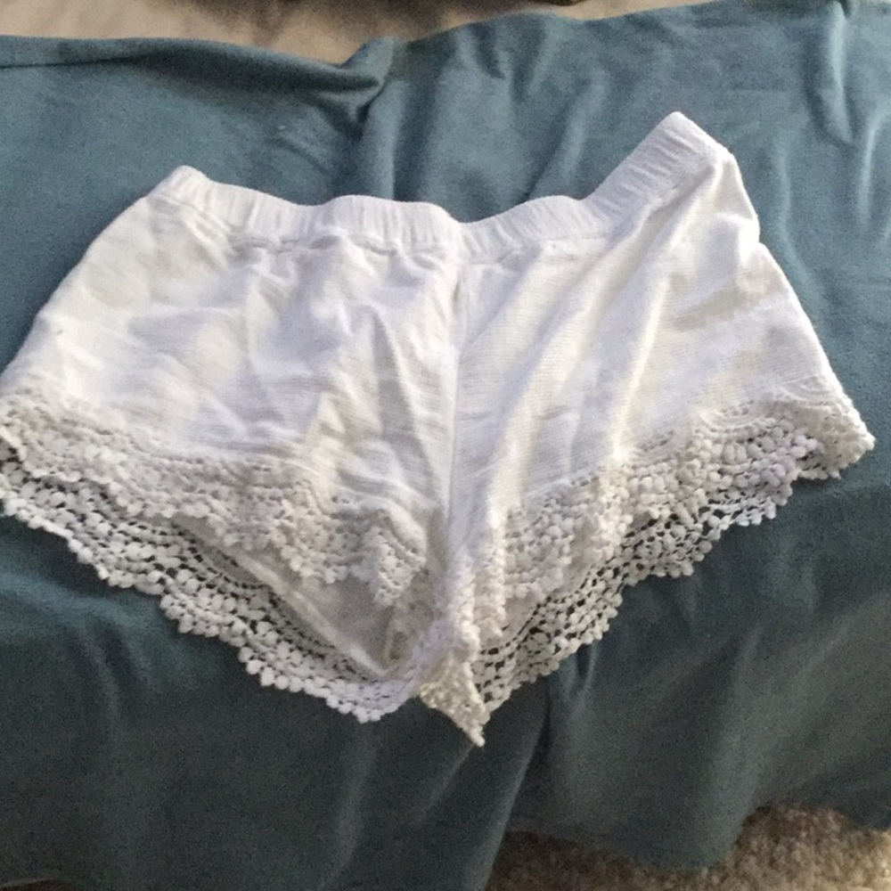 White shorts